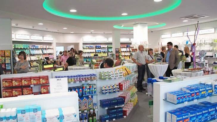 Die neue Apotheke verfügt über eine Verkaufsfläche von 120 Quadratmetern.