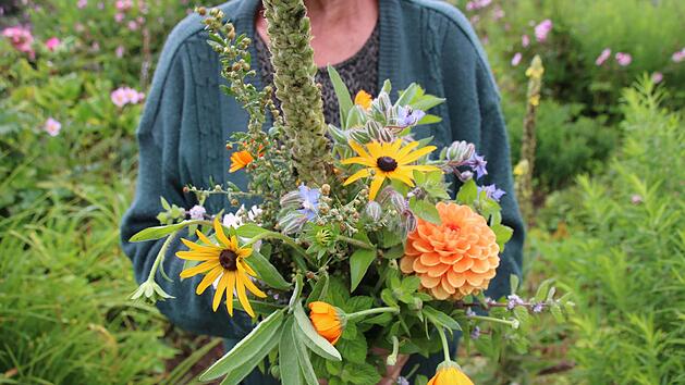 Unser Archivbild zeigt einen W&uuml;rzb&uuml;schel, gebunden von Irmgard Heinrich.  Foto: Archiv/Ronald Heck