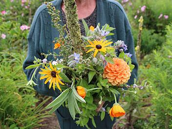 Unser Archivbild zeigt einen W&uuml;rzb&uuml;schel, gebunden von Irmgard Heinrich.  Foto: Archiv/Ronald Heck