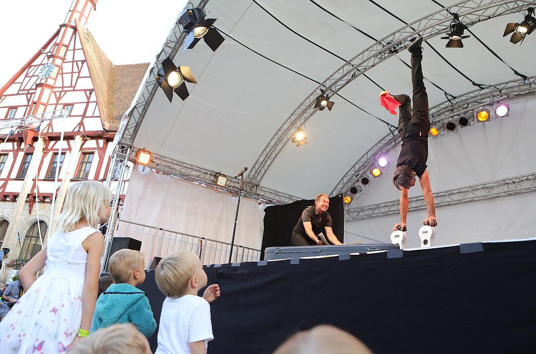 Einrücke vom Artistik-Festival ZirkArt in Forchheim
