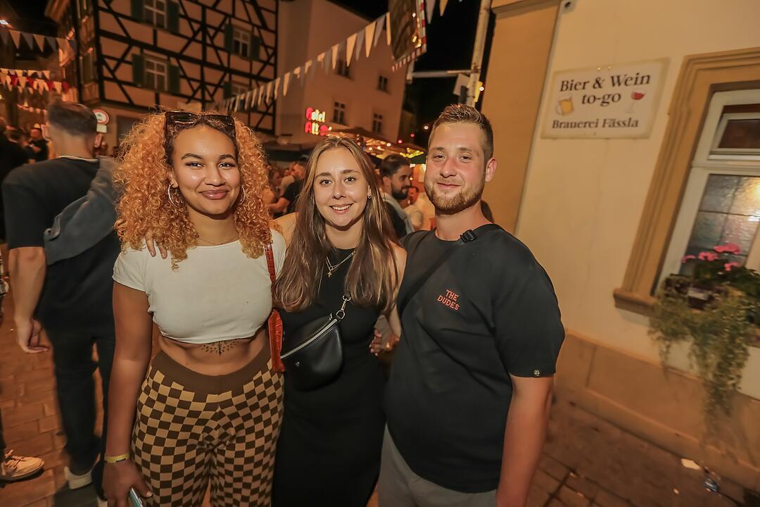 Endlich wieder Partystimmung im Sandgebiet