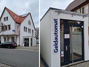 Ebensfeld: Bank eröffnet Filiale wieder - neuer Geldautomat nach Sprengung installiert Ebensfeld: Bank eröffnet Filiale wieder - neuer Geldautomat nach Sprengung installiert