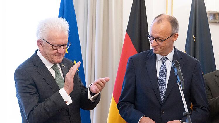 Bundeskanzler Merz - Antrittsbesuch in Baden-W&uuml;rttemberg