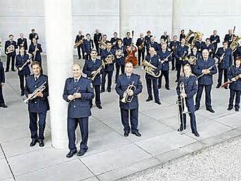 Das Bundespolizeiorchester aus München Foto: Bundespolizei