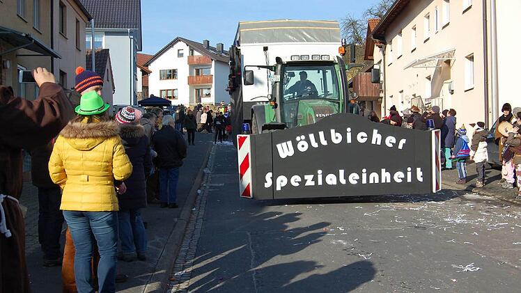 Faschingszug in Thulba  Foto: Günther Straub