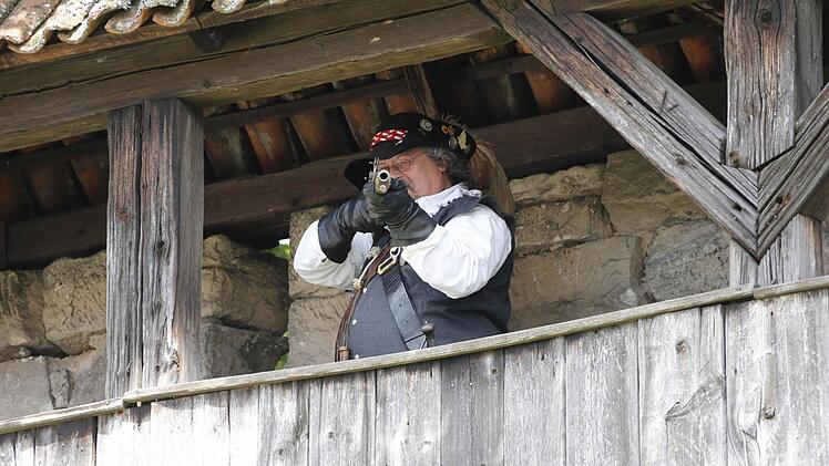 Kronach feierte sich und seine Geschichte beim Historischen Stadtspektakel. Foto: Matthias Hoch
