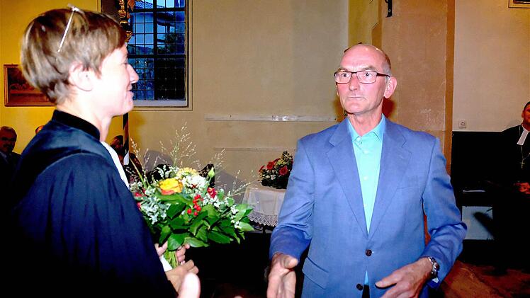 Abschied vom Vertrauensmann Ernst Keßler. Foto: Gerd Schaar