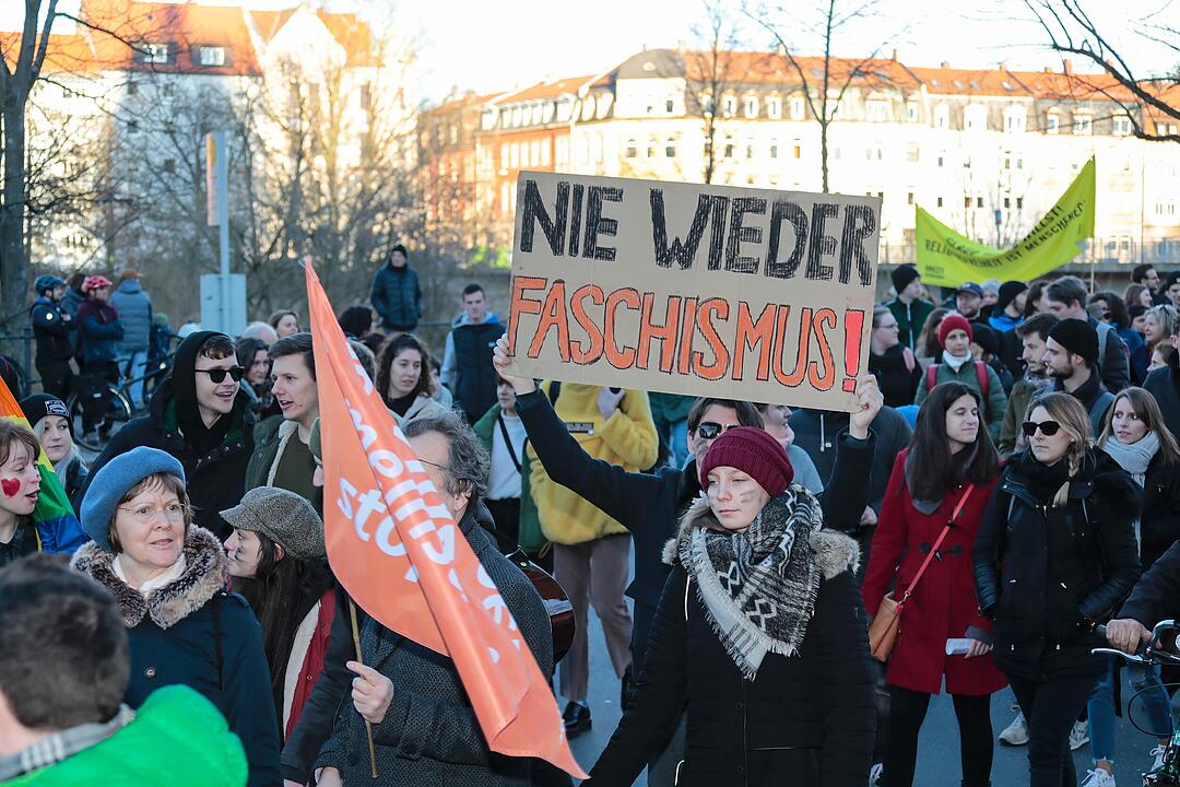 Fest der Demokratie, III. Weg und Anti-Nazi-Demonstrationen in Bamberg