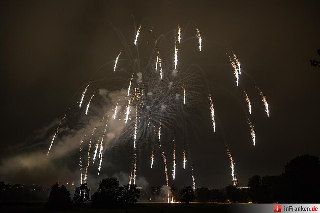 Abschlussfeuerwerk Michaelis Kirchweih 2015