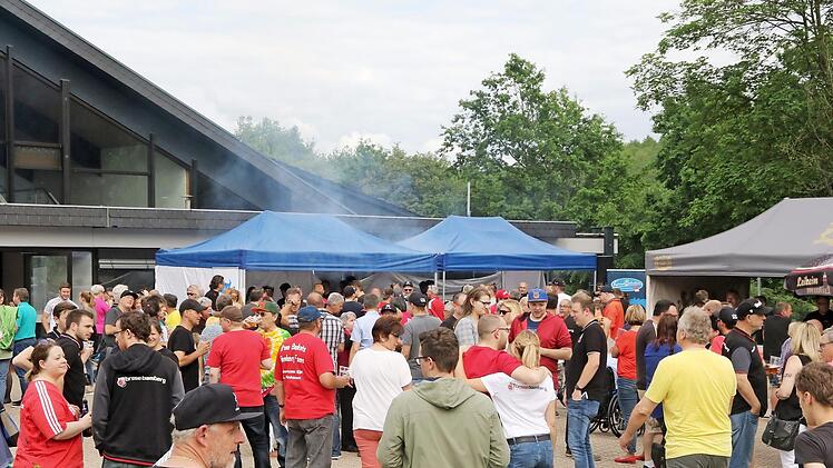 Das Strullendorfer Trainingscenter war eine gute Wahl für die Saisonabschluss-Feier.