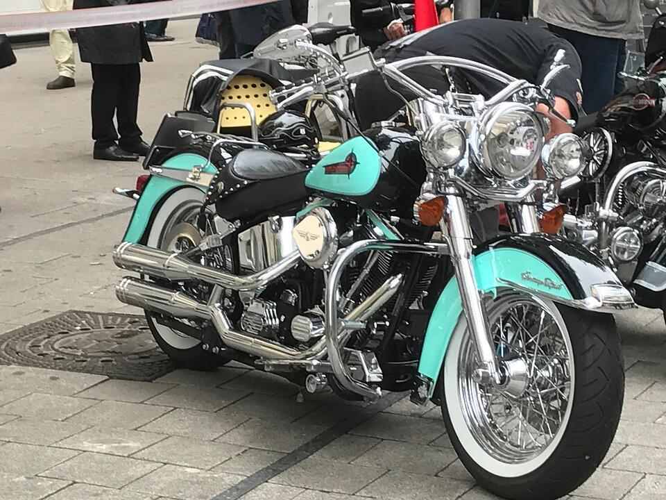 Harley-Davidson-Treffen in Hamburg