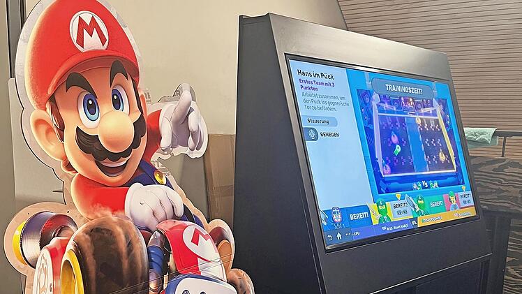 So sieht sie aus, die neue Gaming-Ecke in der Hammelburger Stadtbibliothek.