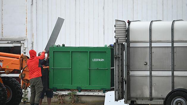 Polizei und Veterin&auml;ramt im Einsatz bei Tigerhalterin