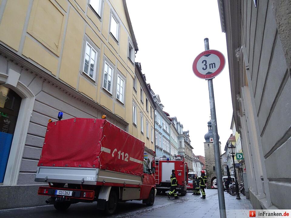 Brand in Coburger Innenstadt - der Tag danach