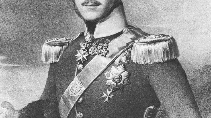 rnst II. 1842 als Erbprinz, Lithografie von Franz Hanfstaengl. Quelle: Staatsarchiv Coburg