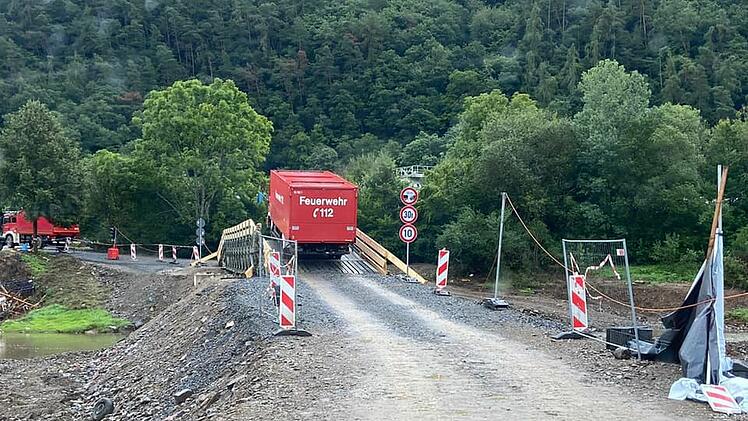 Feuerwehr Bamberg kehrt aus Hochwassergebiet Ahrweiler zurück