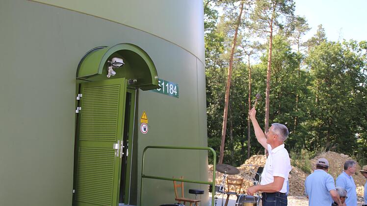 Eindrücke von der Einweihung des Sulzthaler Windparks. Foto: Hilmar Ruppert