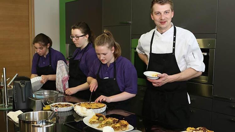 Impressionen vom ersten Kulmbacher Kochduell der Schulen Foto: Barbara Herbst