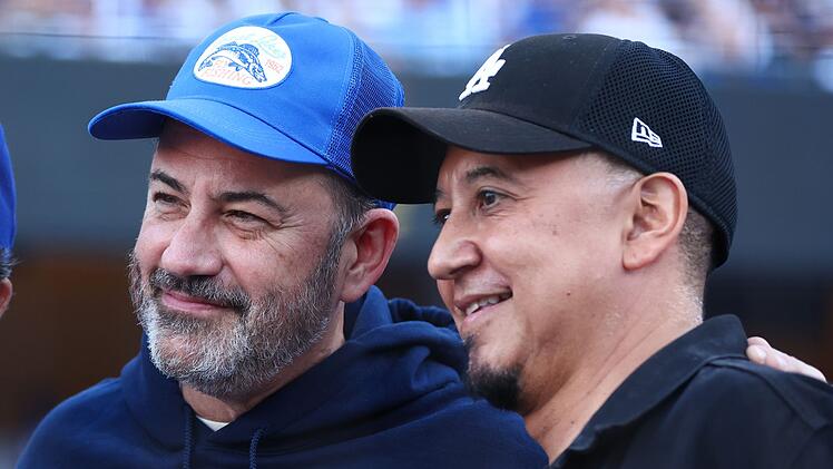 Jimmy Kimmel (links) und Cleto Escobedo III waren bereits seit Kindheitstagen eng befreundet.