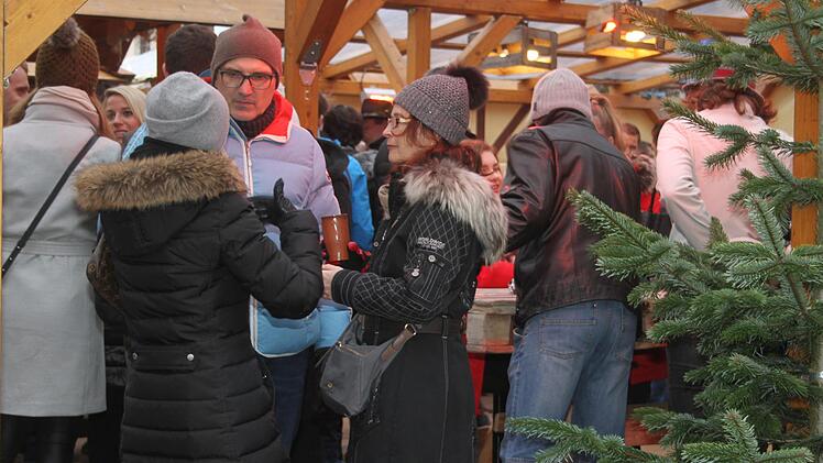 Auch im Winterdorf wurde gefeiert.Sonny Adam