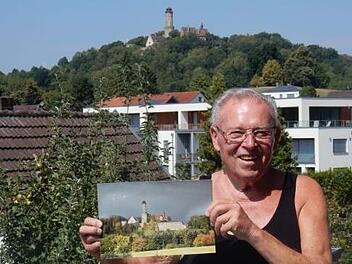 Adelbert Fleischmann, ein alter "Kaulberger" fürchtet, dass die Altenburg in den nächsten Jahren völlig zuwächst.  Michael Wehner