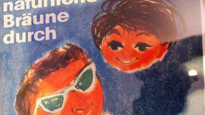 Farbenfrohe DDR-Werbung der sechziger Jahre.Gerd Fleischmann