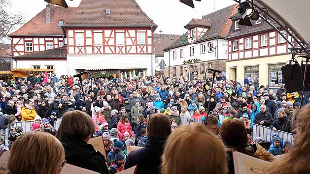 Den letzten Tag gestaltete der Chor Cantus Vox aus Niederndorf  Foto: Richard S&auml;nger
