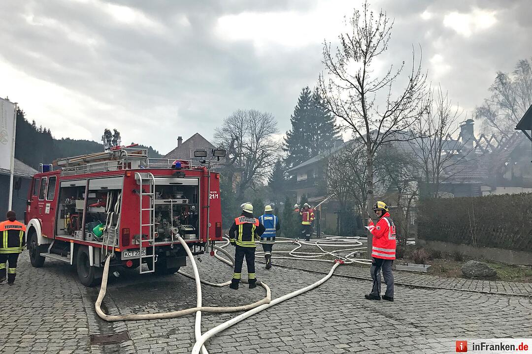 Brand in Steinwiesen