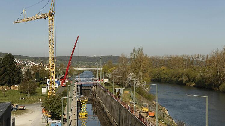 Die Schleuse von oben. Foto: Matthias Hoch