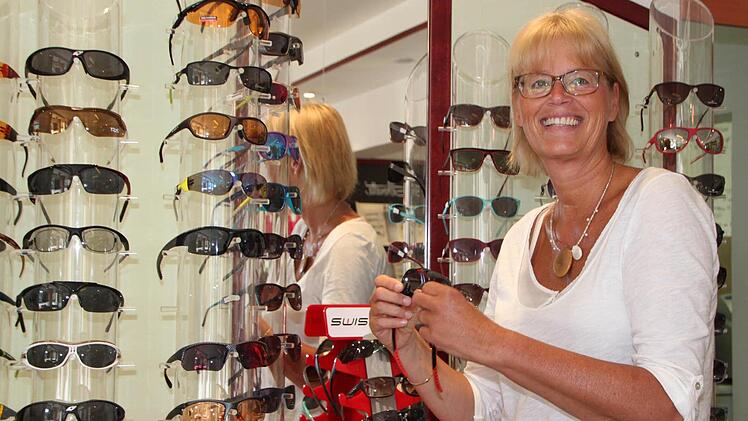 Iris Plath, Optikermeisterin in Bad Brückenau Foto: Ulrike Müller