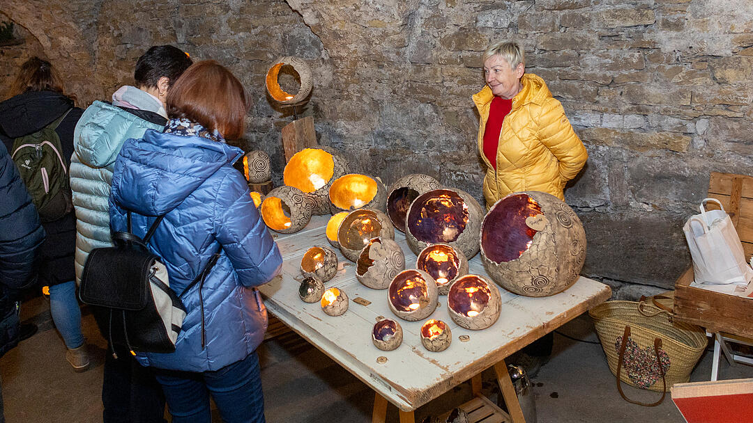 R&ouml;delsee, Traditioneller Weihnachtsmarkt rund um das Schloss