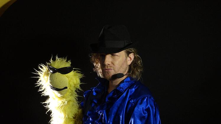 Patrick Martin mit Rasputin. Martin