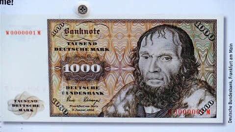 Bundesweit bekannt ist das Antlitz von Johann Schoner, der auf dem alten 1000-Mark-Schein abgebildet ist.  Foto: Gerd Schaar