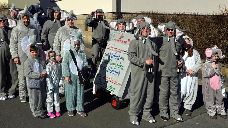 Faschingsumzug des Premicher Vereinsrings. Foto: Peter Rauch