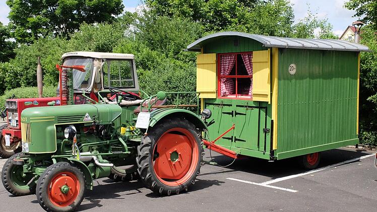 Traktortreffen in Bad Bocklet. Foto: Björn Hein