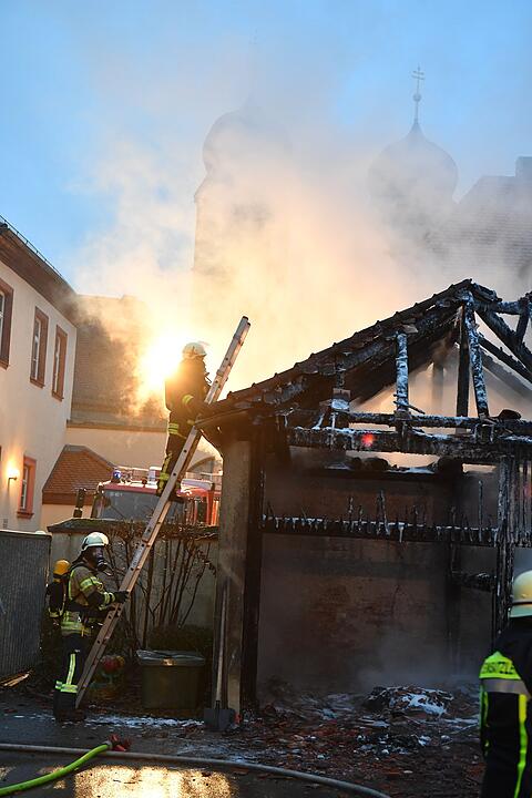 Brand in der Theuerstadt