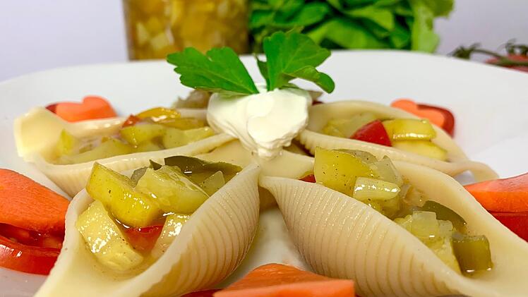 Bacuma's Chutney passt zu Nudeln, auf den Burger und zur Brotzeit.