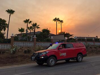 Waldbrand in Spanien