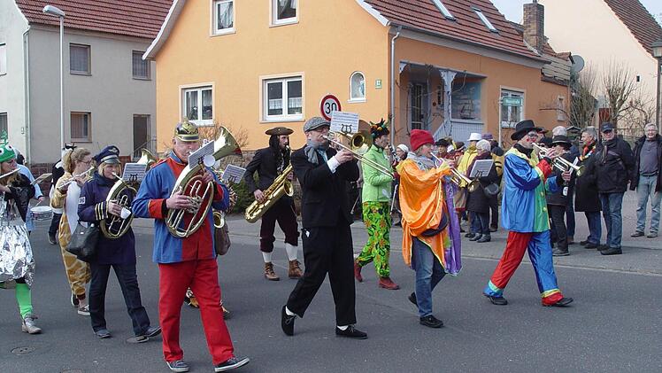 Faschingsumzug in Poppenroth.  Foto: Wolfgang Wimmel