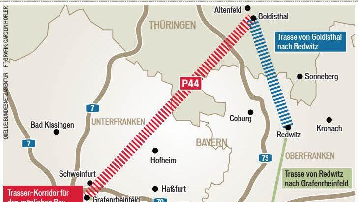 So könnte die Y-Lösung für die Stromtrassen aussehen.