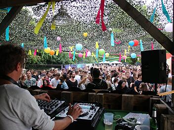 Regen Zuspruch beim Publikum fand das Techno-Festival "Come together Open Air".Foto: Wendelin Mark