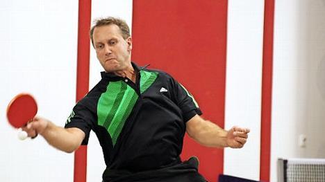 Michael Gehring vom SV Rothenkirchen war beim 8:8 gegen den TSV Windheim II der einzige Akteur, der seine beiden Einzel gewann.  Foto: Franz