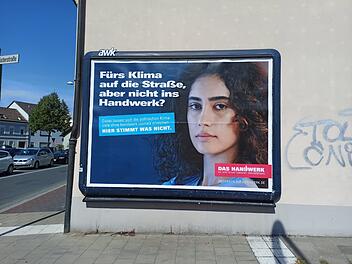 Bamberg: Handwerk-Plakate sorgen für Empörung im Netz