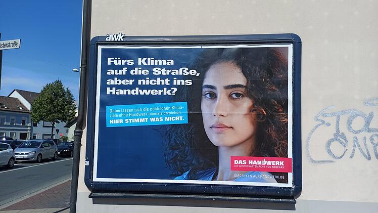 Bamberg: Handwerk-Plakate sorgen für Empörung im Netz - "widerwärtig"