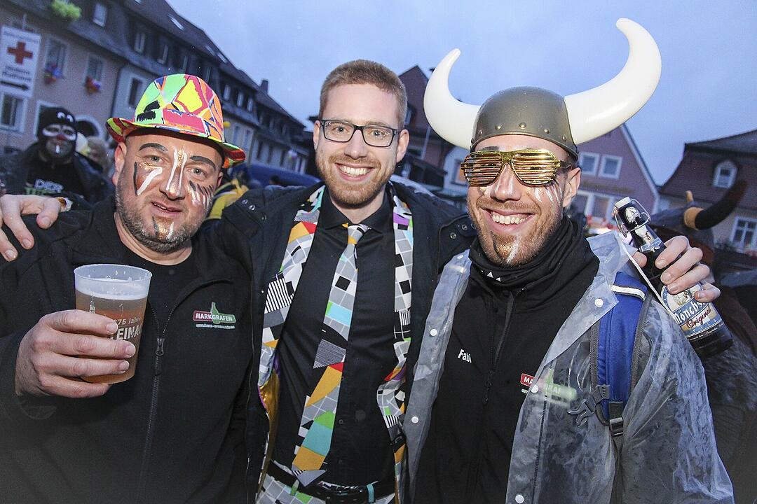 Narrentreiben in Stadtsteinach 2024