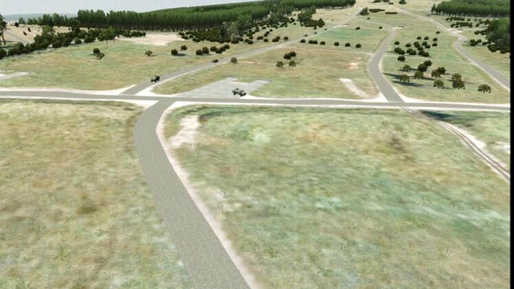 Inzwischen wurde der gesamte Platz für Virtual Battlespace digitalisiert. Foto: GefSimH