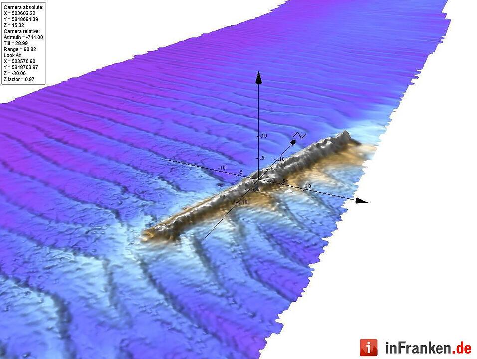 Seabed Scanning for East Anglian windfarm reveals Uncharted WWI G