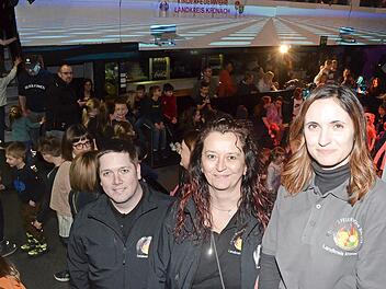 Das Bild zeigt (v. l.) André Stadelmann, Diana Hergenröther und Sarah Gehring.