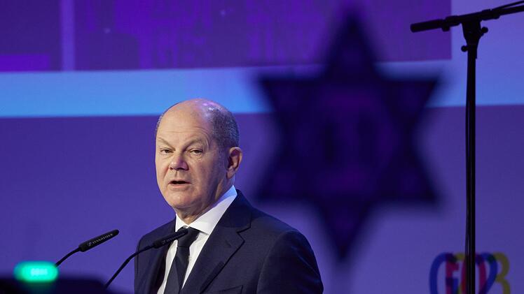 Olaf Scholz beim j&uuml;dischen Gemeindetag 2023