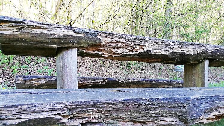 Wie groß die Schäden an den Sitzgarnituren sind, zeigt der Blick auf die Details. Foto: Heike Beudert